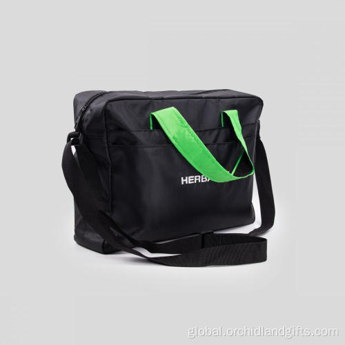 Black Nylon Laptop Bag in promotion